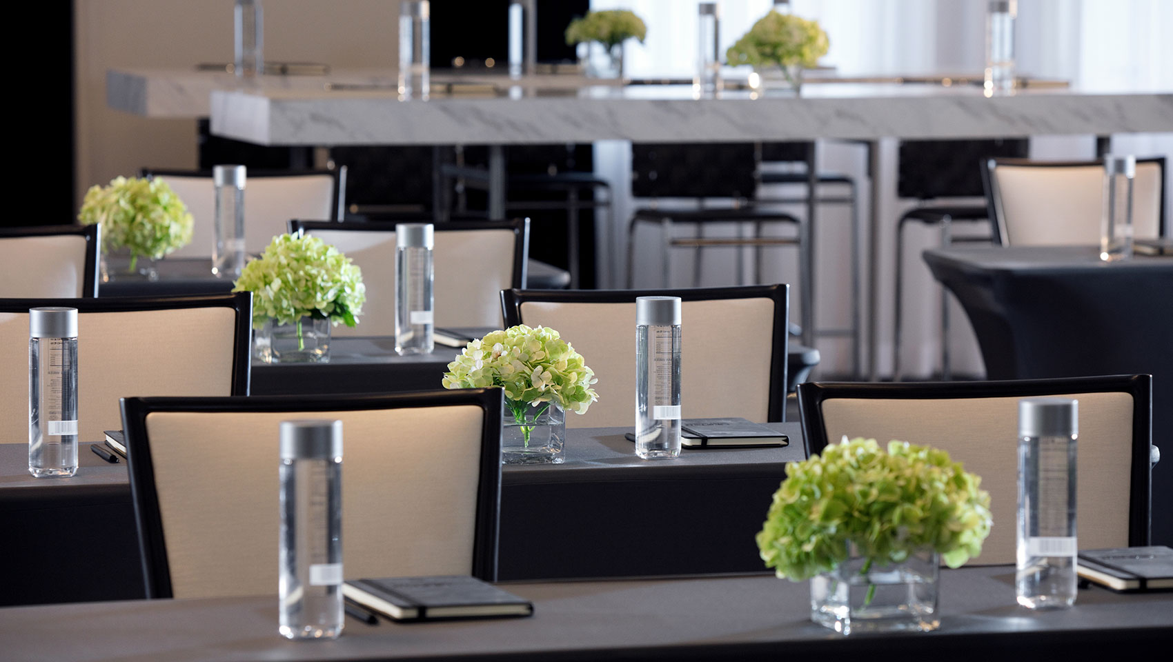 Image of multiple meeting tables at Monaco Salt Lake City