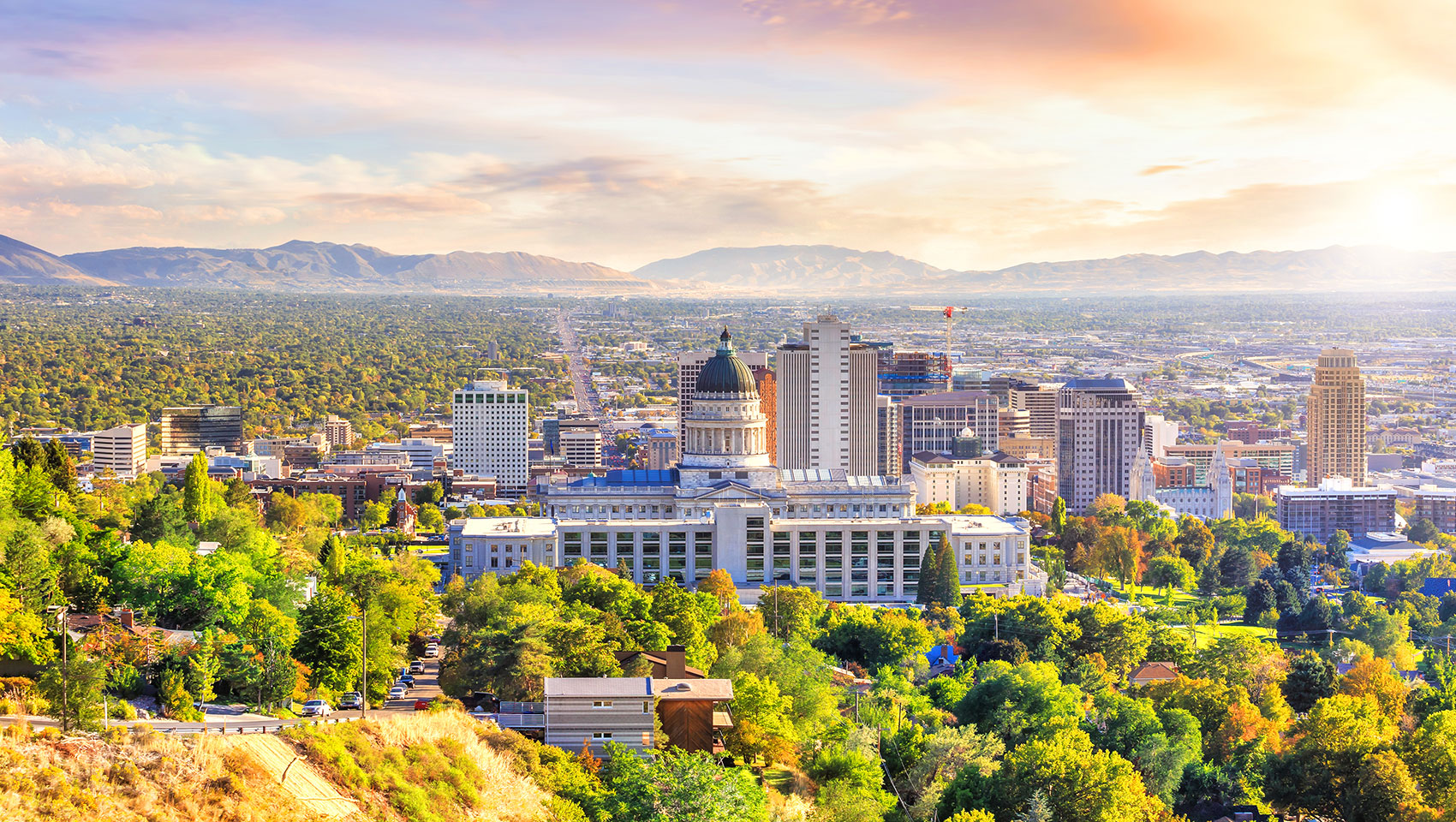 Salt Lake City Skyline