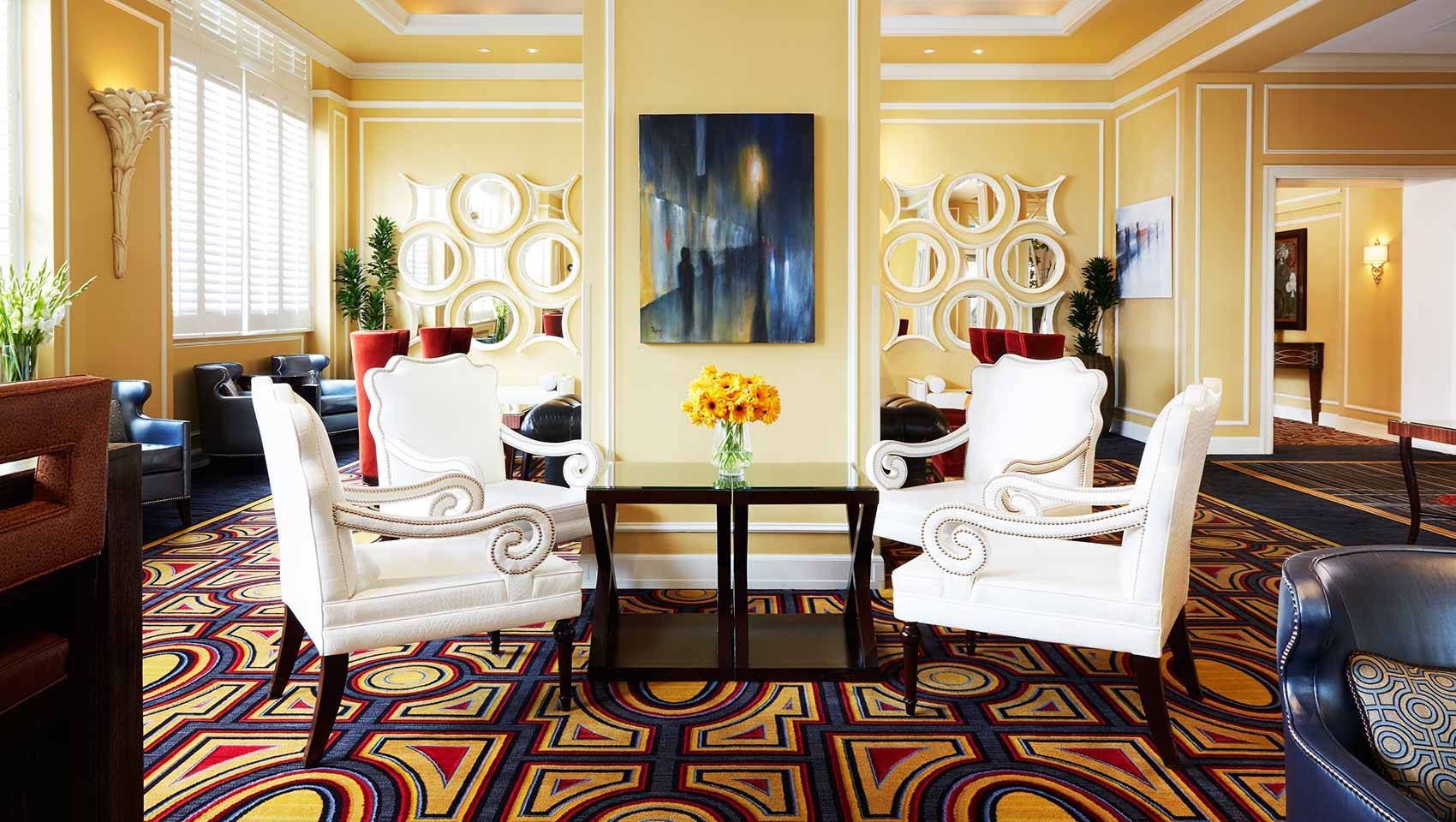 Kimpton Hotel Monaco Salt Lake City lobby living room