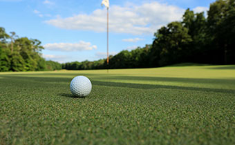 Golf Ball near Green