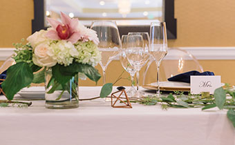 boardroom table at Kimpton Hotel Monaco Salt Lake City